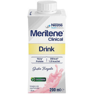 Meritene - Clinical drink fragola 200 ml