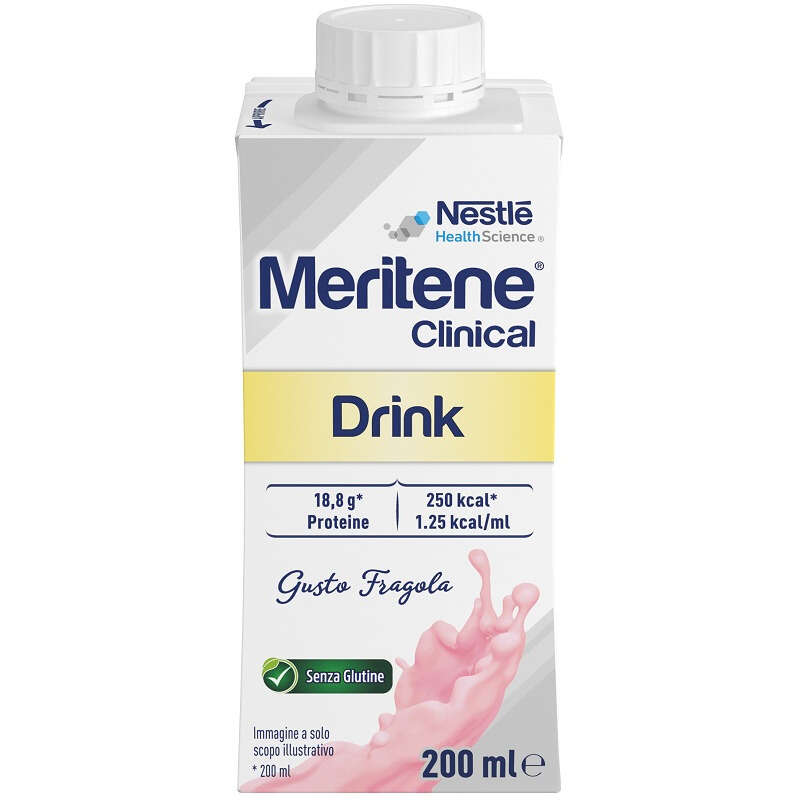 Meritene - Clinical drink fragola 200 ml