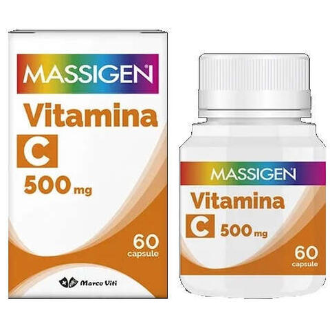 Massigen - C viti 500mg di vitamina c 60 capsule