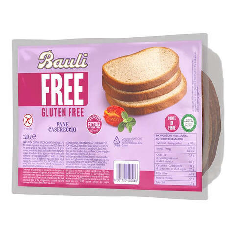 Bauli - Free pane casereccio 220 g