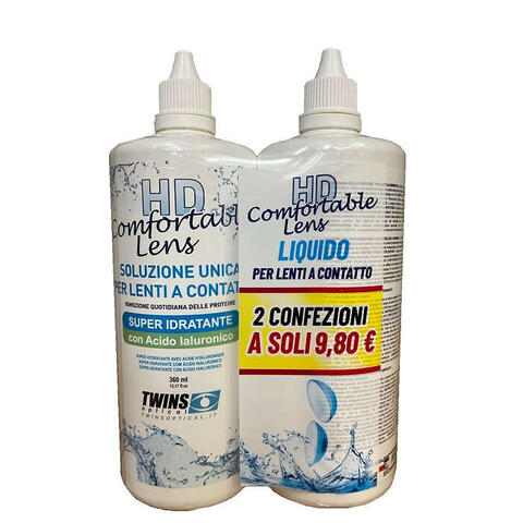Mast industria italiana - Soluzione unica hd comfortable lens pack doppio 360 ml