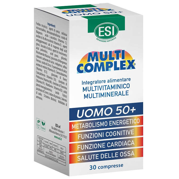 Multicomplex - Esi  uomo 50+ 30 compresse