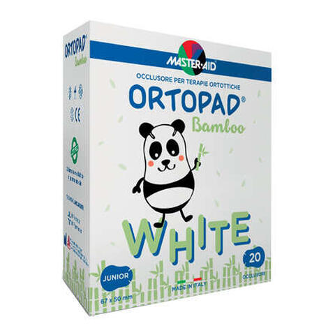 Master aid - Cerotto oculare per ortottica ortopad bianco m 20 pezzi