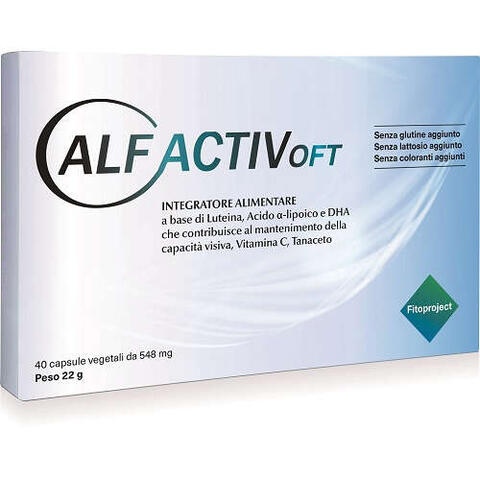 Fitoproject - Alfactiv oft 40 capsule da 549 mg