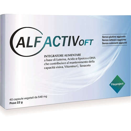 Fitoproject - Alfactiv oft 40 capsule da 549 mg