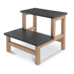Predellino legno 2 gradini - 