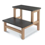 Predellino legno 2 gradini - 