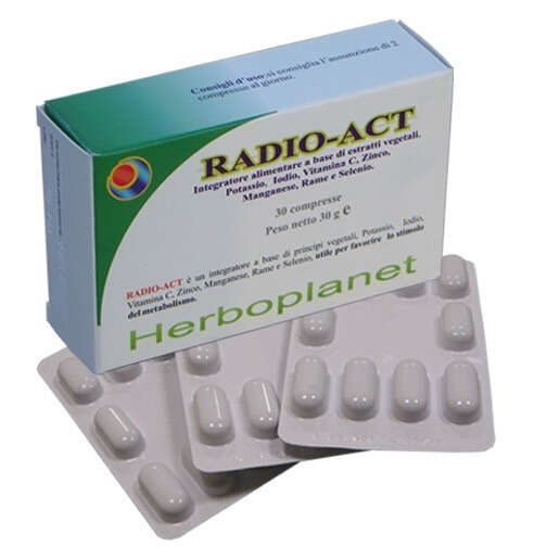 Herboplanet - Radio act 30 compresse