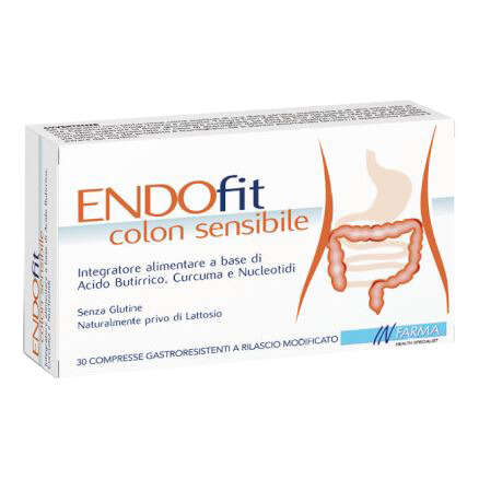 Colon sensibile - Endofit  30 compresse gastroresistenti a rilascio modificato