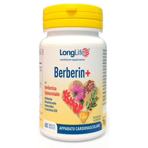 Longlife - Berberin+ 60 tavolette rivestite