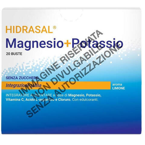 Laboratorio della farmacia - Magnesio+potassio 20 buste da 6,6 g linea hidrasal