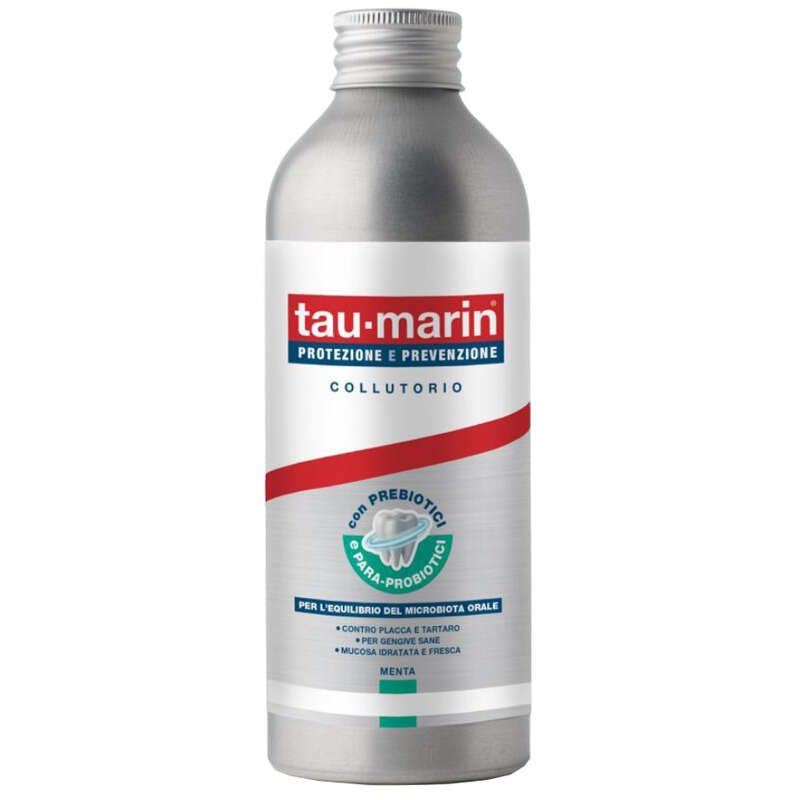 Collutorio con misurino menta - Tau marin collutorio menta protezione prevenzione 300 ml
