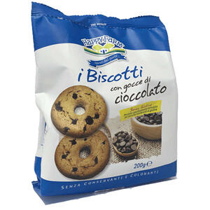 Happy farm - Biscotti gocce cioccolato 200 g