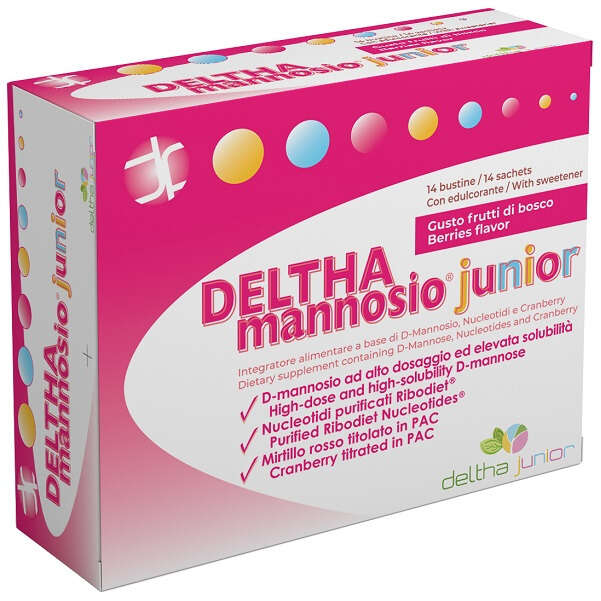 Deltha mannosio junior - 14 bustine