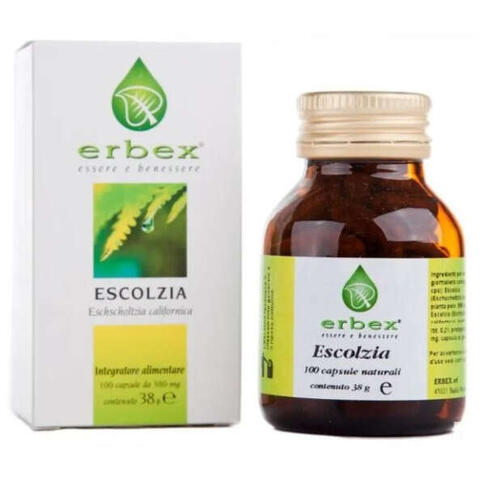 Erbex - Escolzia 100 capsule 380mg