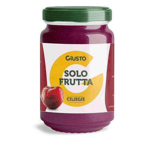 Giusto - Solo frutta confettura ciliegie 220 g