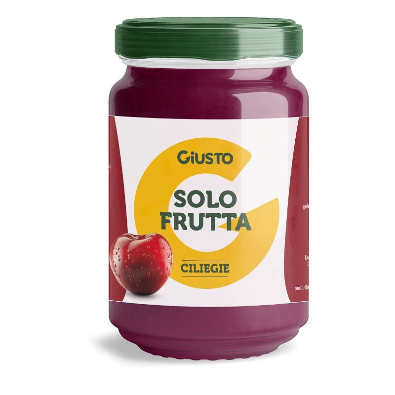 Giusto - Solo frutta confettura ciliegie 220 g
