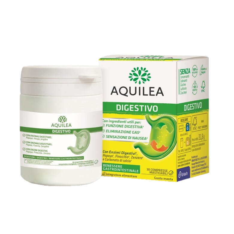 Aquilea - Digestivo 30 compresse masticabili