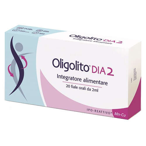 Schwabe pharma italia - Oligolito dia2 20 fiale 2 ml