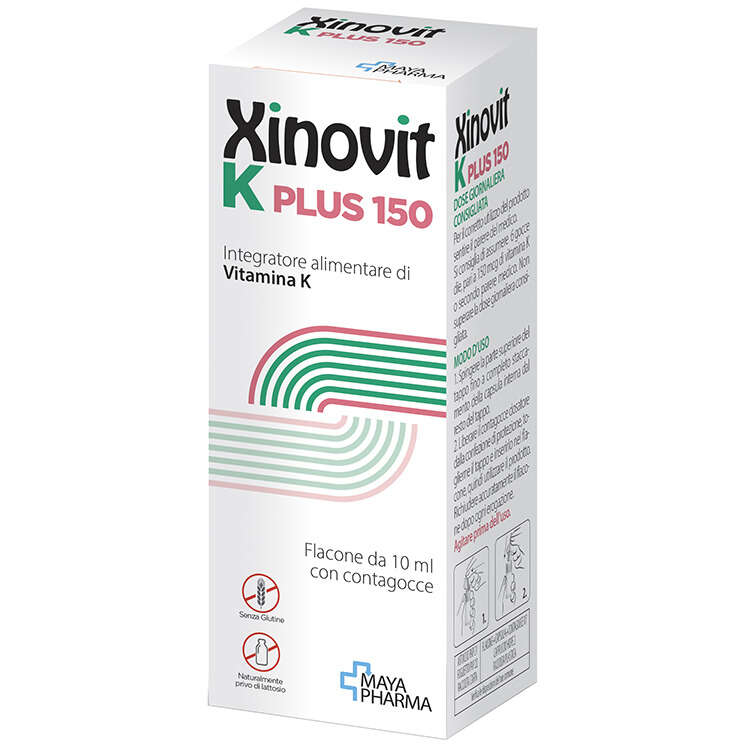 Xinovit k plus - 150 gocce 10 ml