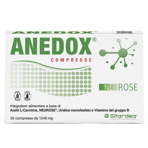Anedox - 30 compresse da 1248 mg senza glutine senza lattosio