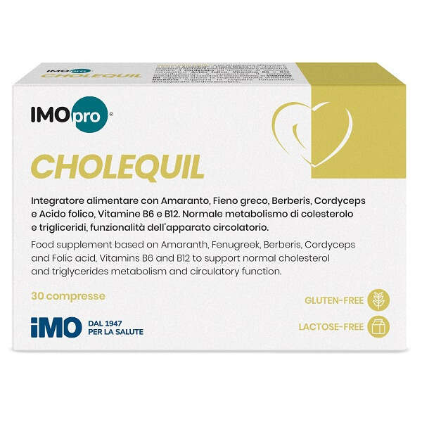 Imo - Pro cholequil 30 compresse nuova formulazione