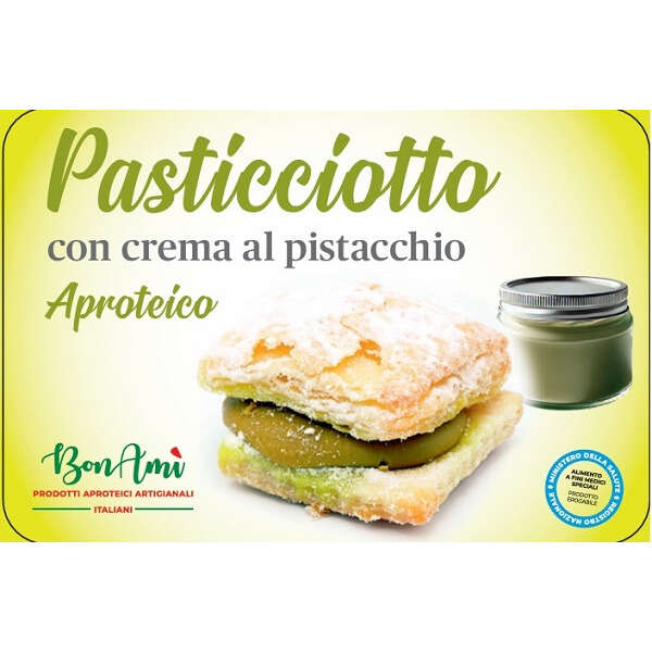 BonamÌ passticciotto crema pistacchio - Bonami' pasticciotto crema pistacchio 200 g