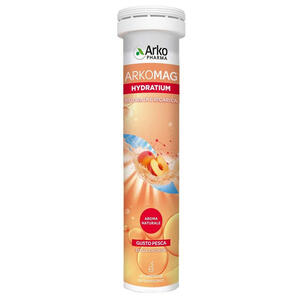 Arkofarm - Arkomag hydratium reidrata e ricarica 24 compresse effervescenti senza zuccheri con edulcorante