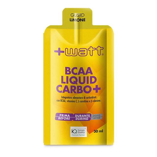 + watt - BCAA LIQUID CARBO+ LIMONE 30 ML