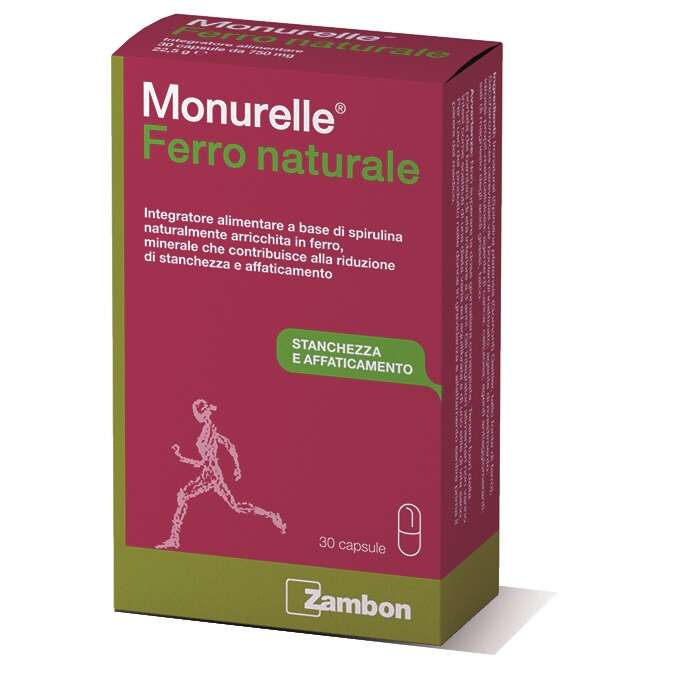 Monurelle - Ferro naturale 30 capsule