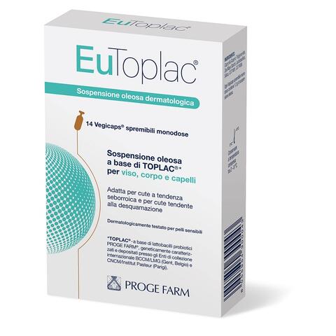 Eutoplac sospensione oleaosa - Eutoplac sospensione oleosa dermatologica 14 capsule spremibili