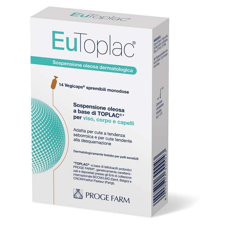 Eutoplac sospensione oleaosa - Eutoplac sospensione oleosa dermatologica 14 capsule spremibili