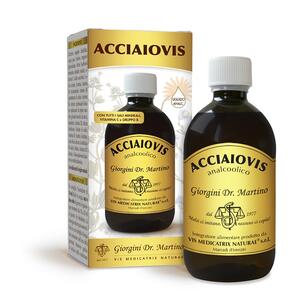 Giorgini - Acciaiovis liquido analcolico 500 ml con edulcoranti