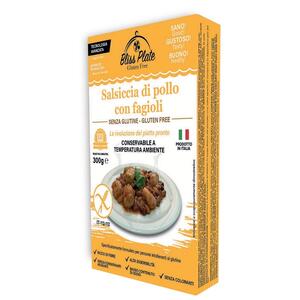 Bliss platesalsiccia di pollocon fagioli - Bliss plate salsiccia pollo con fagioli 300 g