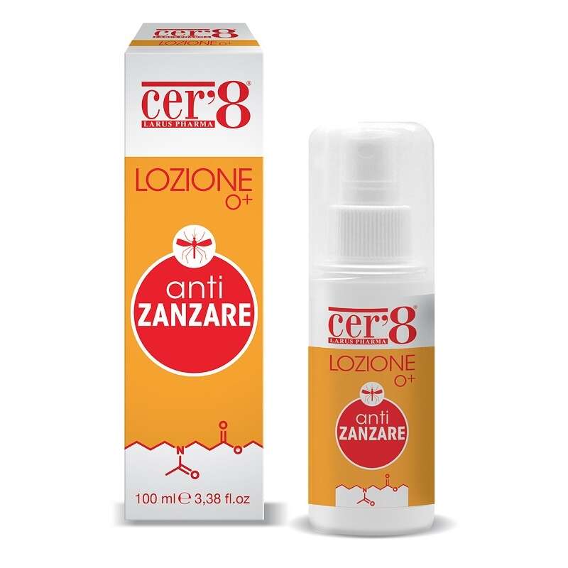 Cer'8 - Lozione 0+ antizanzare 100 ml