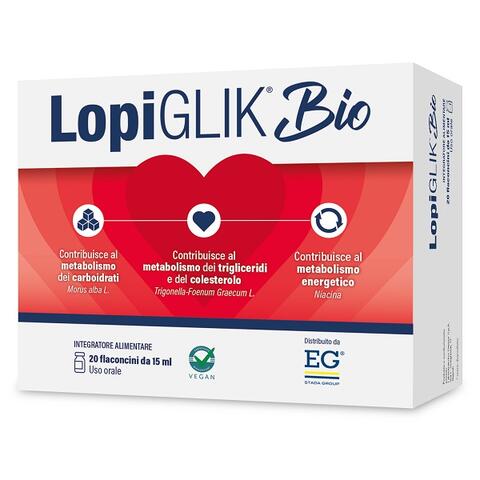 Lopiglik bio - 20 flaconcini da 15 ml senza glutine senza lattosio