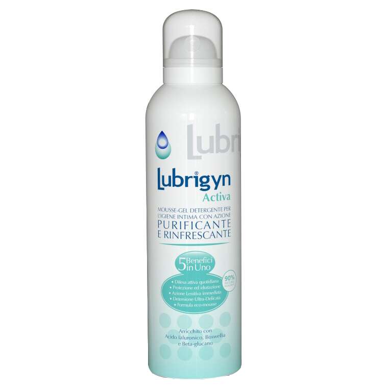 Lubrigyn - Activa mousse-gel detergente 150 ml