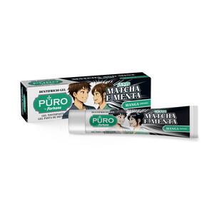 Puro dentifricio matcha e menta edizione manga - Puro forhans dentifricio gel manga matcha menta 75 ml