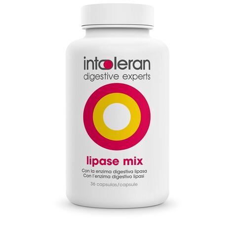 Lipase mix intoleran - 36 capsule senza glutine senza soia