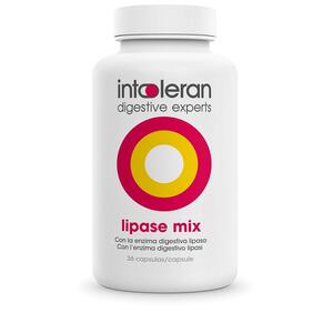 Lipase mix intoleran - 36 capsule senza glutine senza soia
