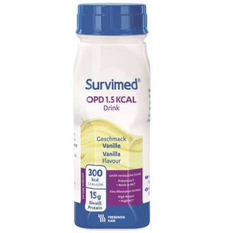 Opd 1,5 kcal - Survimed  drink vaniglia 4 flaconi da 200 ml