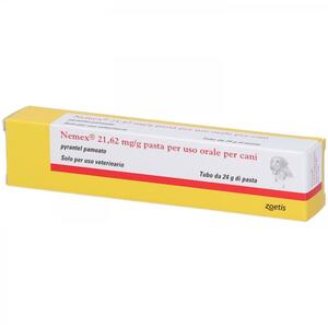 ZOETIS - NEMEX CANI*orale pasta 1 tubo 24 g 21,62 mg/g
