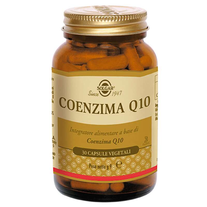Solgar - COENZIMA Q10 30 CAPSULE VEGETALI