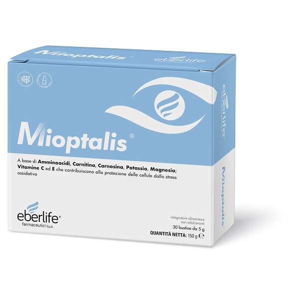 Mioptalis - 30 bustine senza glutine naturalmente privo di lattosio