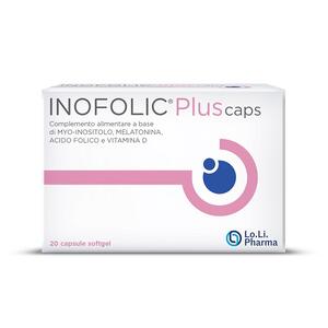 Inofolic plus caps - 20 capsule softgel da 1,6 g senza glutine