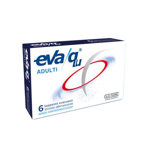 So.se.pharm - Eva qu 6 supposte ad azione effervescente