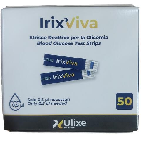 Alpha pharma service - Strisce reattive glicemia irix viva 50 pezzi