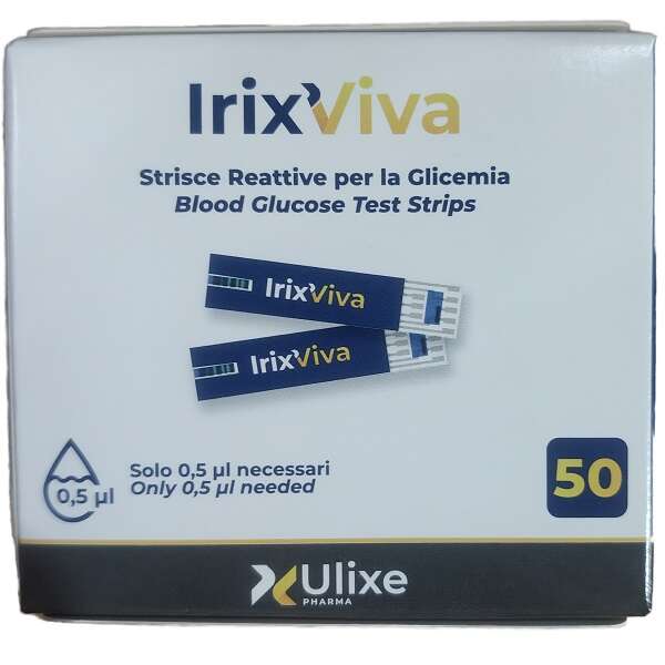 Alpha pharma service - Strisce reattive glicemia irix viva 50 pezzi