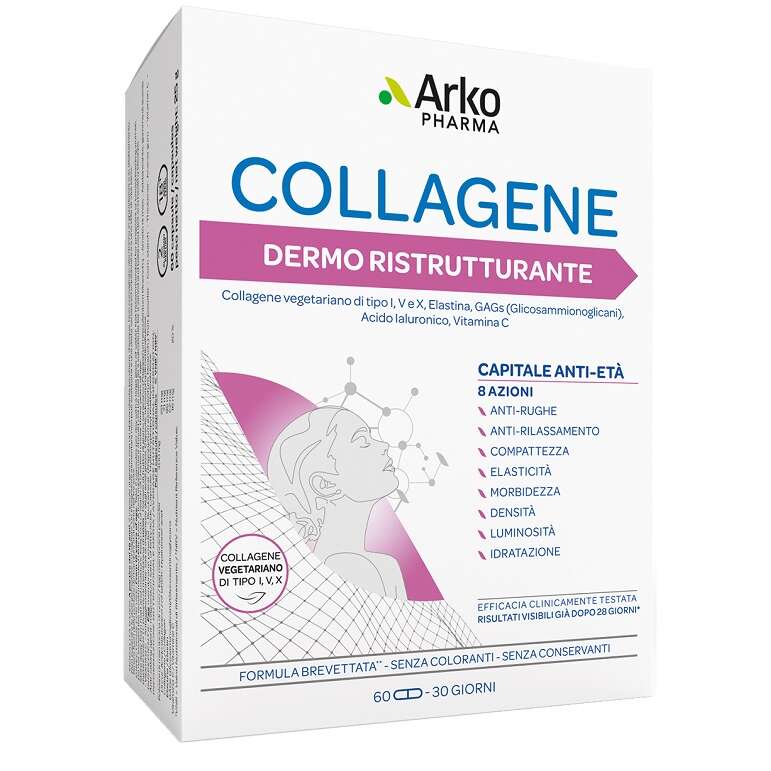 Arkofarm - Collagene dermo ristrutturante 60 capsule