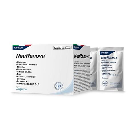 Neurenova - 30 bustine 3000 mg senza glutine naturalmente privo di lattosio